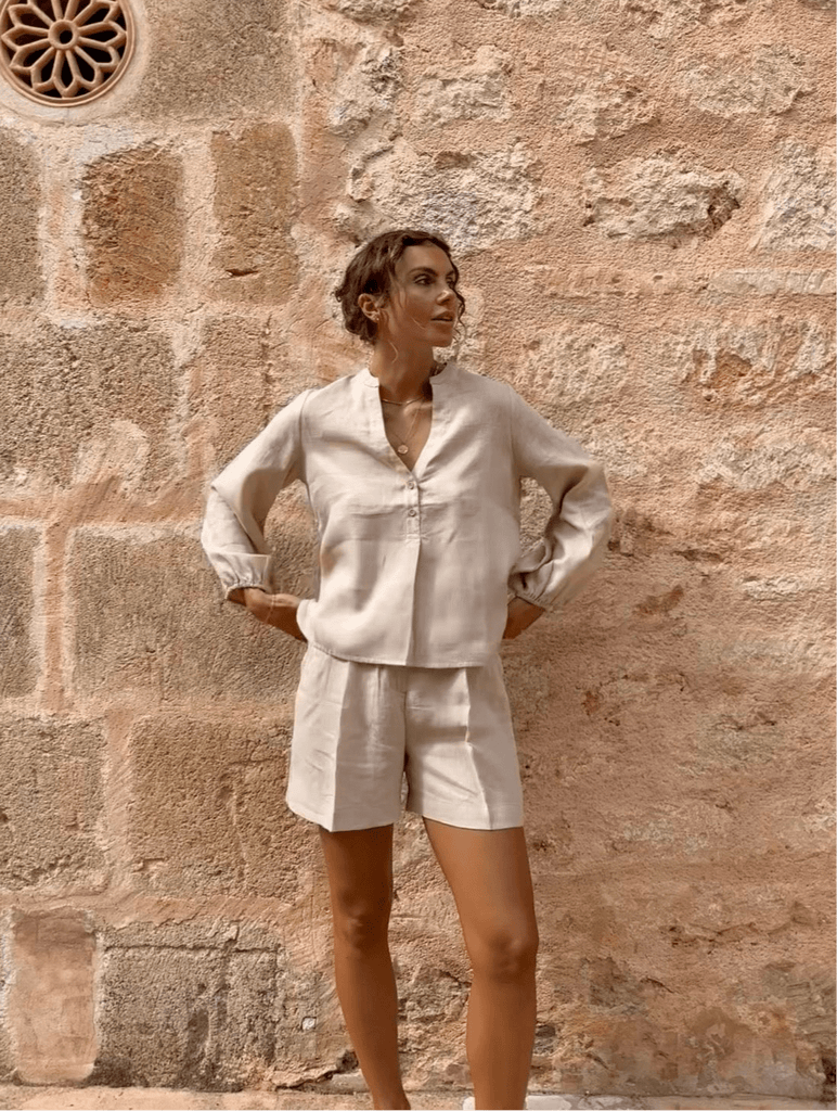 SHAE Bermuda Shorts - Sand - kimosabiworld.com