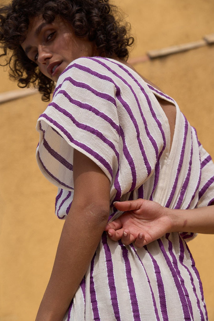 ATHENA Beach Dress - Purple - kimosabiworld.com