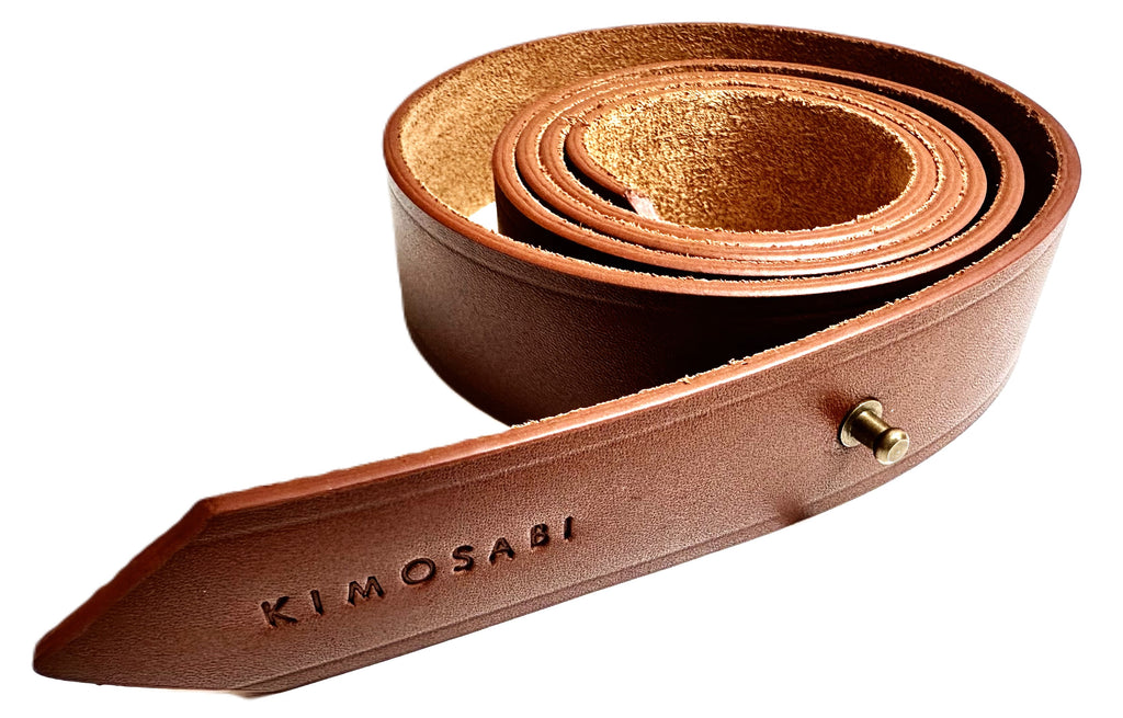 NYLA Knotted Double - Sided Belt – Camel - kimosabiworld.com