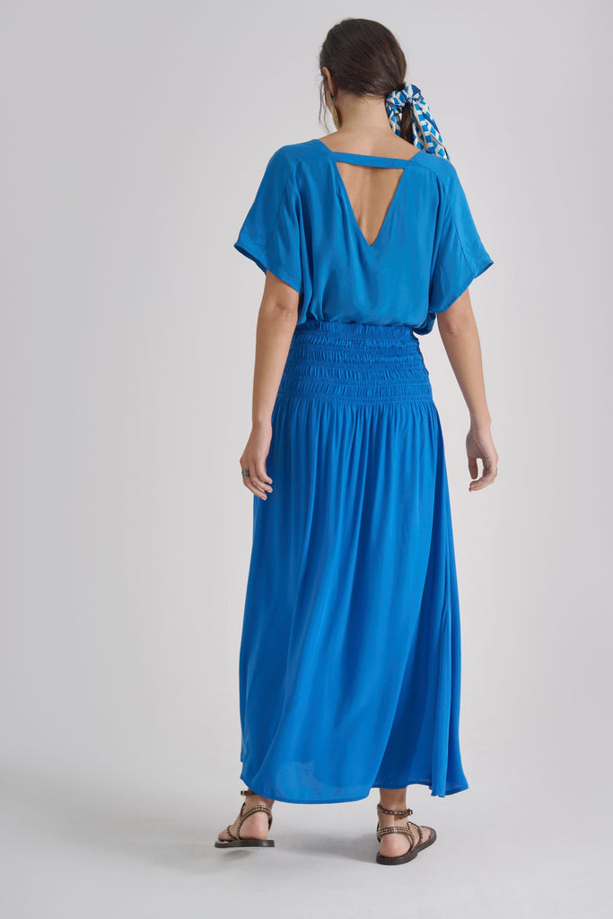 JASMINE V - Neck Indigo - kimosabiworld.com