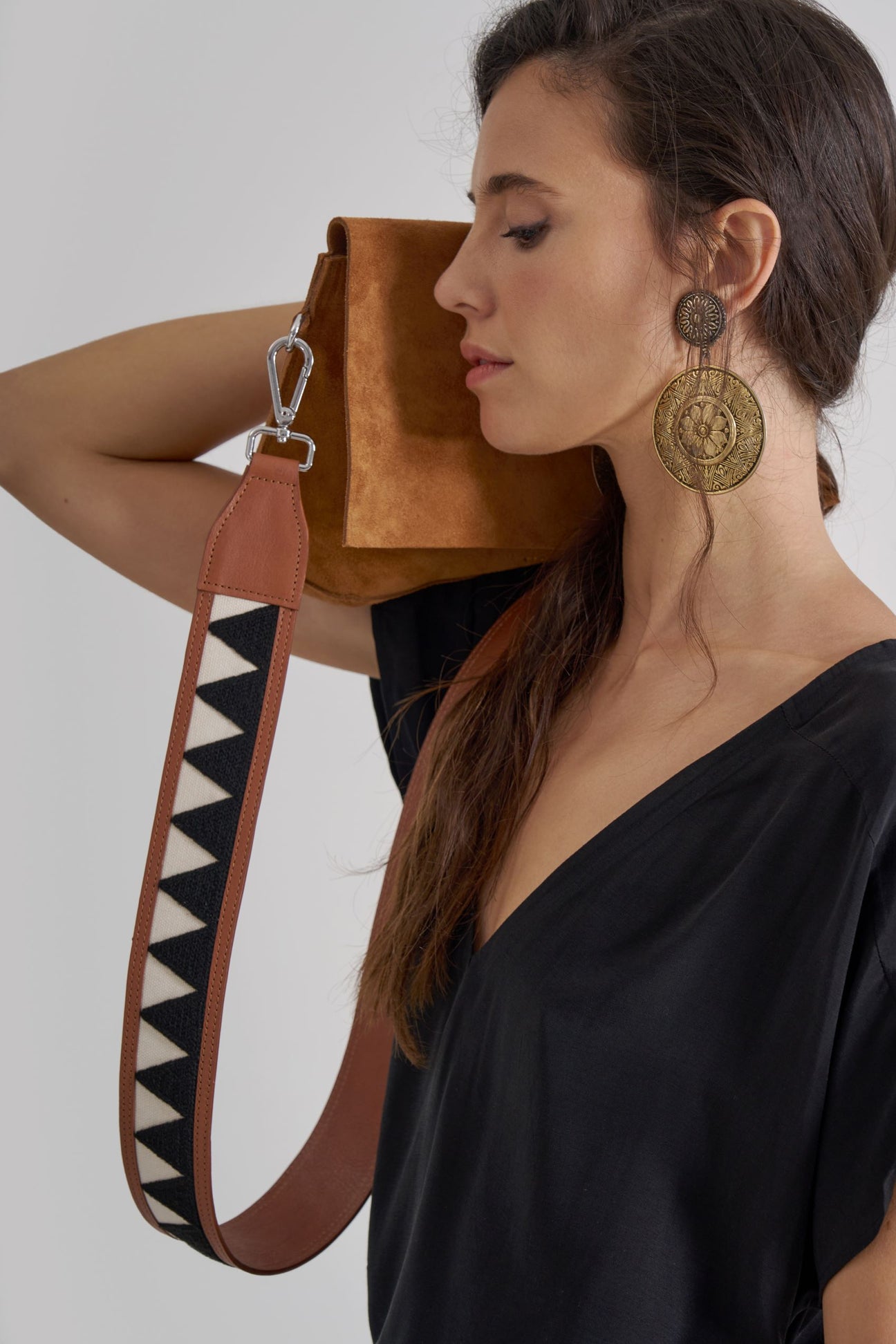 SAI Suede Bag – Camel - kimosabiworld.com