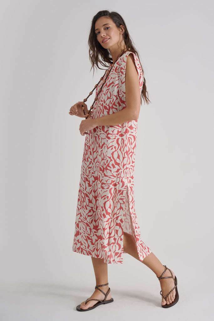 SALMA Sash - Shoulder Dress – Terra Vines - kimosabiworld.com