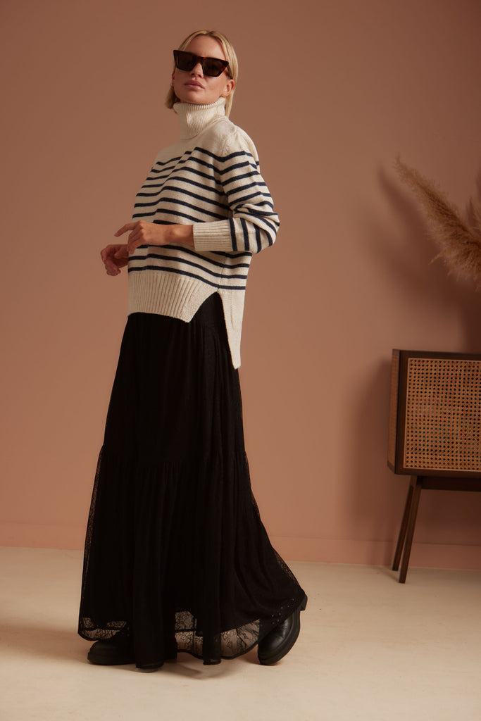 DELPHINE Mariniere Turtleneck - kimosabiworld.com
