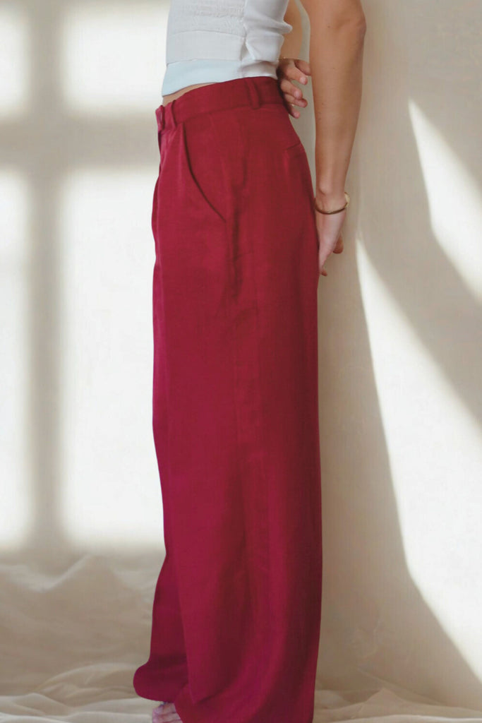 TAL Masculine Trousers – Red - kimosabiworld.com